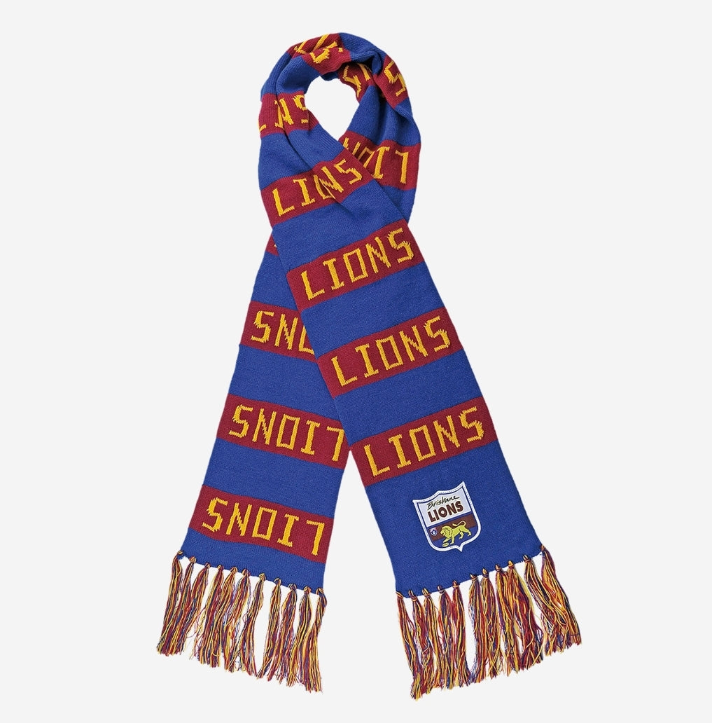 Brisbane Lions Heritage Bar Scarf