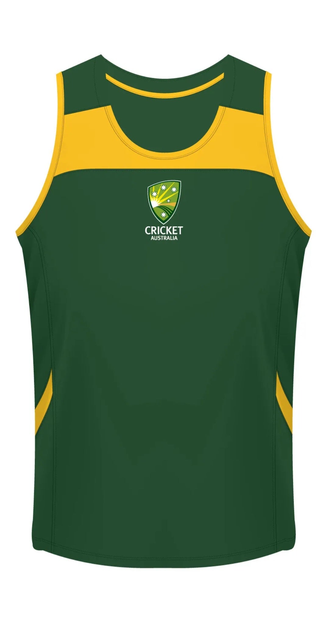 Cricket Australia Green Supporters Singlet Adult