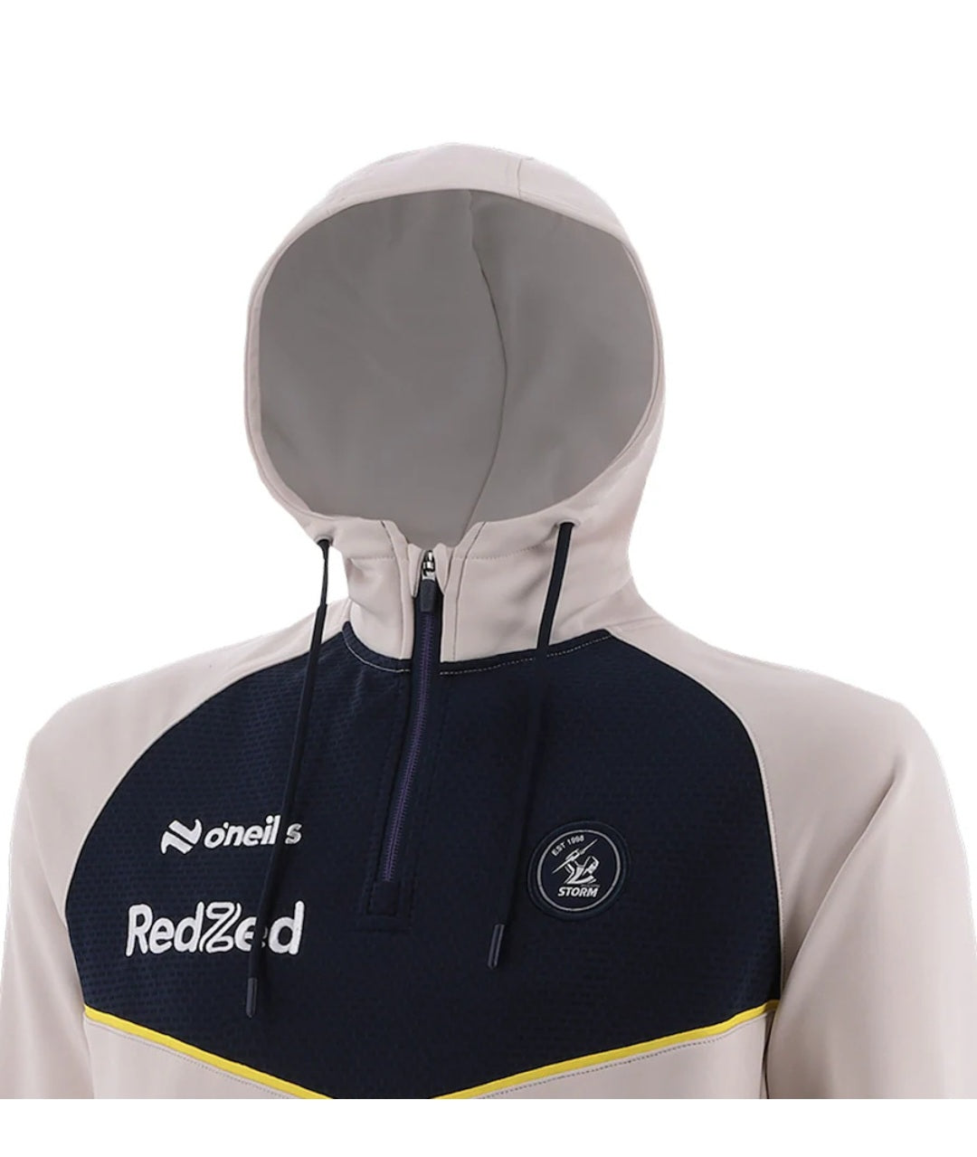 Melbourne Storm O'Neills 2025 Tech Fleece Half Zip Hoodie