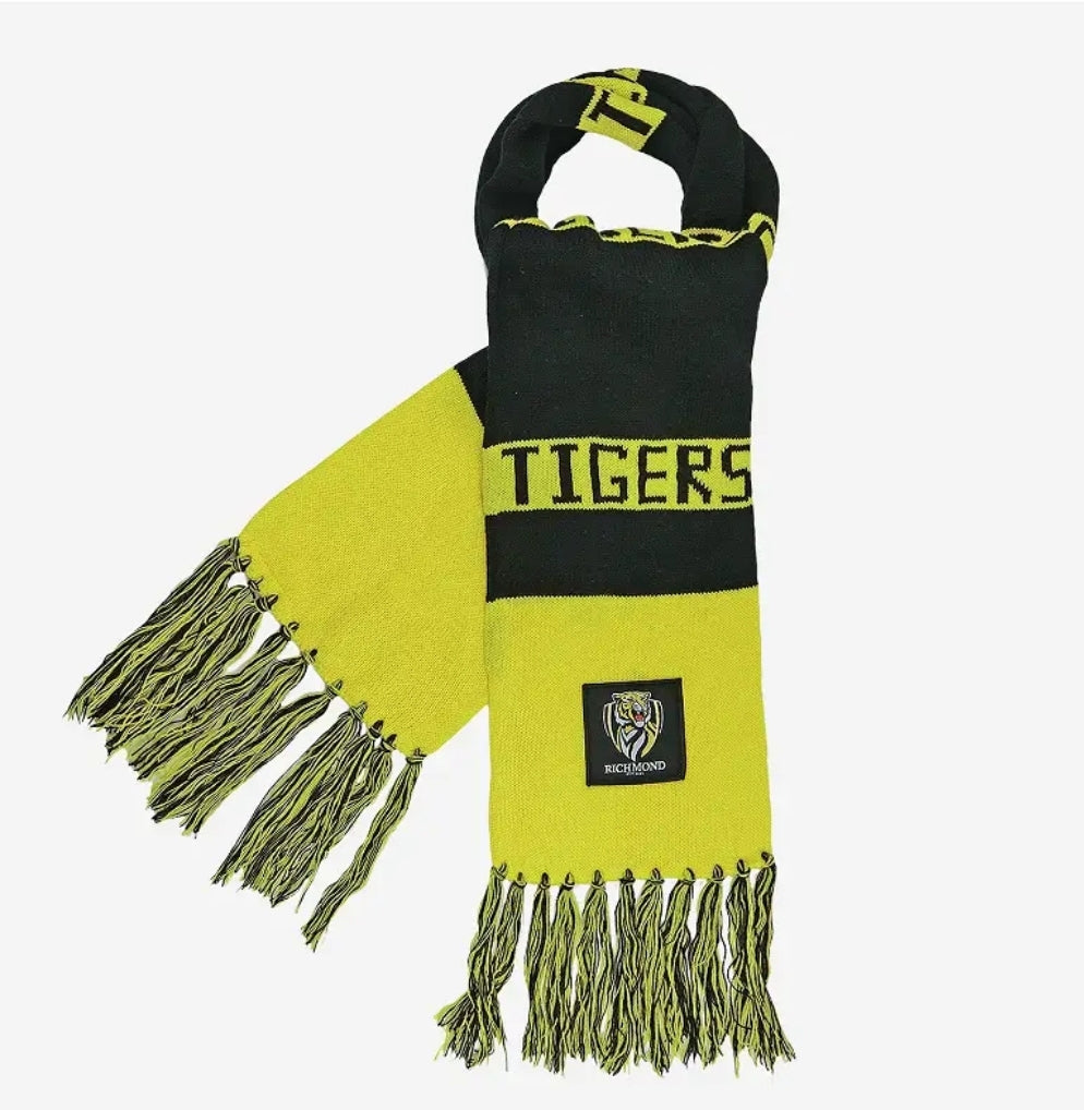 Richmond Tigers Bar Scarf