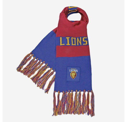 Brisbane Lions AFL Bar Scarf