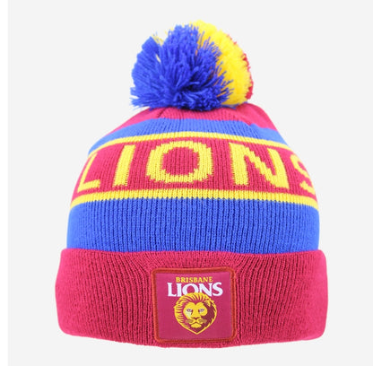 Brisbane Lions Youth Beanie