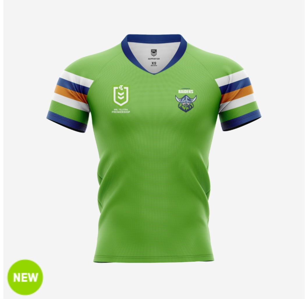 Canberra Raiders Mens Supporter Jersey