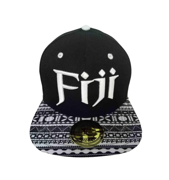 Fiji Snapback Black & White