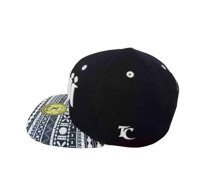 Fiji Snapback Black & White
