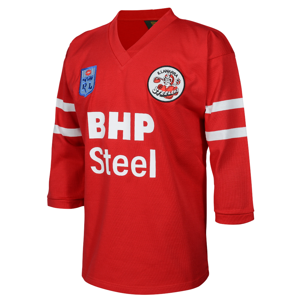 Illawarra Steelers 1987 retro heritage NRL Jersey