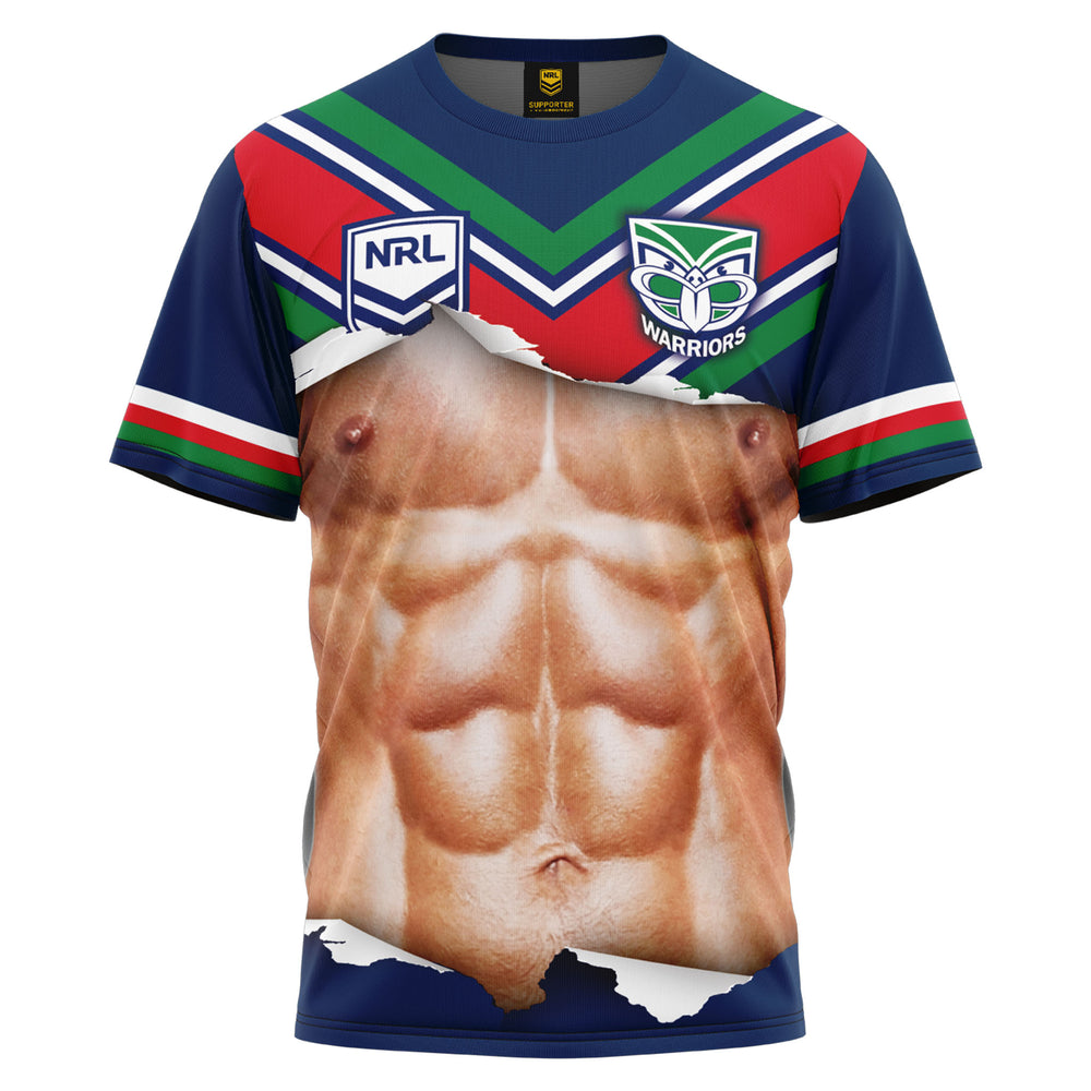 STOCKTAKE SALE            New Zealand Warriors Ripped Tee