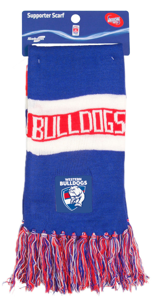 Western Bulldogs Bar Scarf