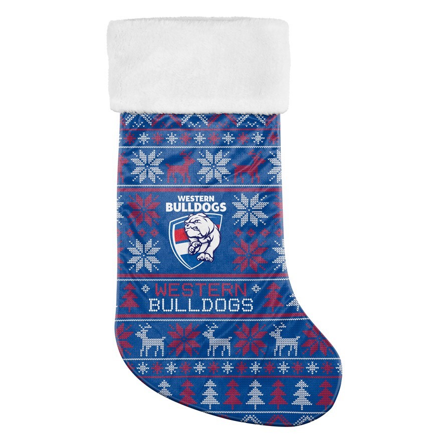 Western Bulldogs Xmas Stocking