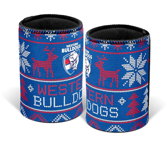 Western Bulldogs Xmas Can Cooler