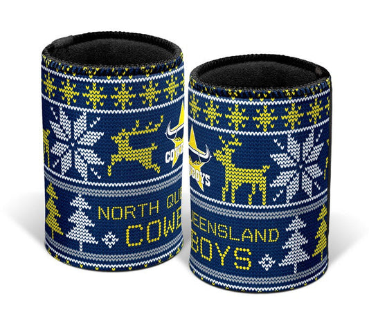 North Queensland Cowboys Xmas Can Cooler