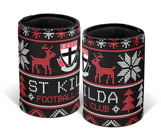 St Kilda Saints Xmas Can Cooler