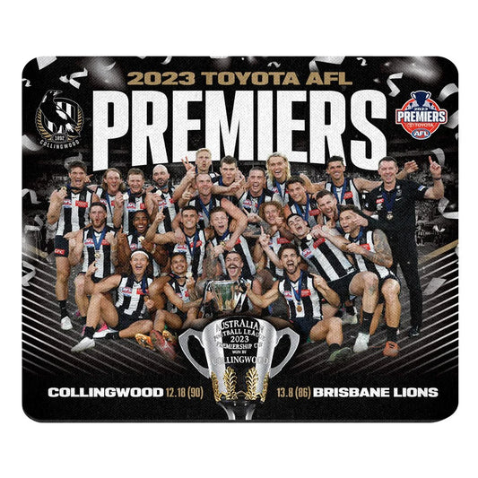 Collingwood Magpies 2023 Premiers Team Photo Mouse Pad