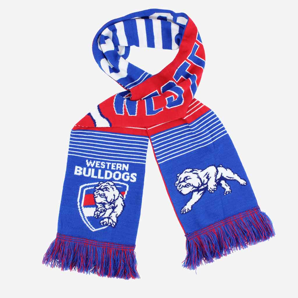 Western Bulldogs AFL Linebreak Scarf