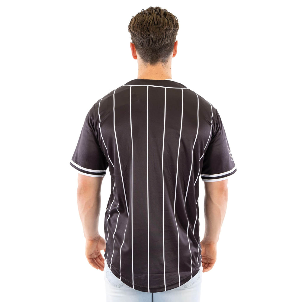 Collingwood Magpies'Slugger' Baseball Shirt Adult