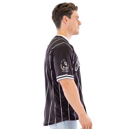 Collingwood Magpies'Slugger' Baseball Shirt Adult