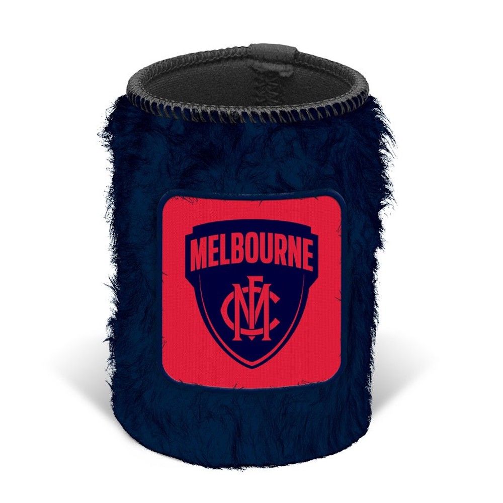 Melbourne Demons Fluffy Can Cooler