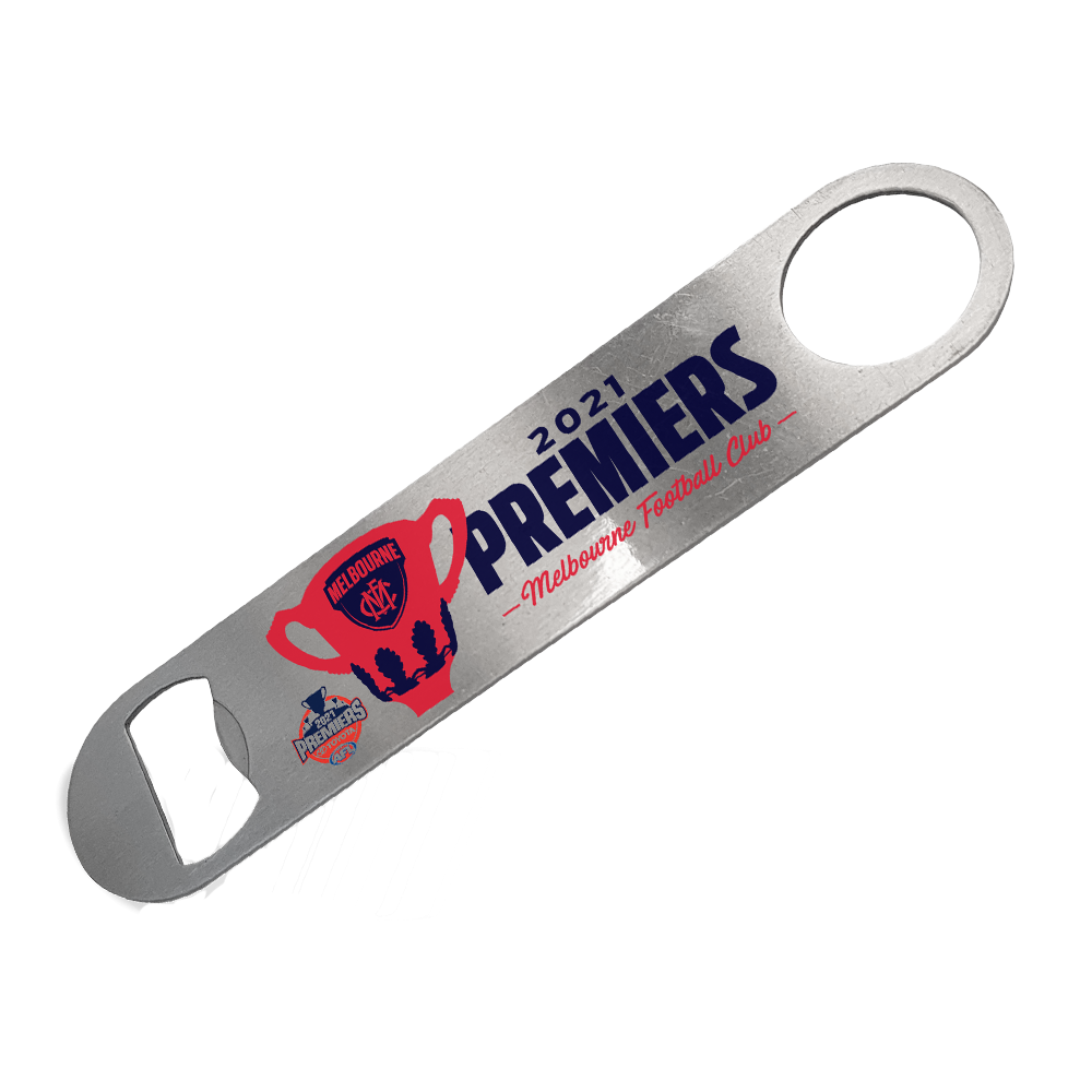 2021 AFL Melbourne Demons Premiers Bottle Opener