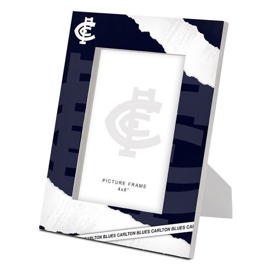 Carlton Blues Photo Frame 6x4"