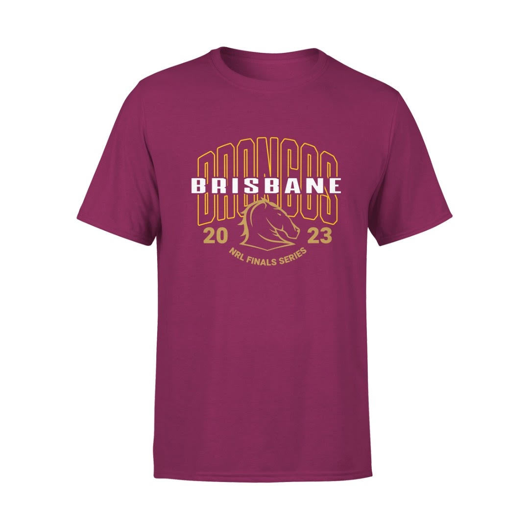 Brisbane Broncos 2023 NRL Men's Finals Tee