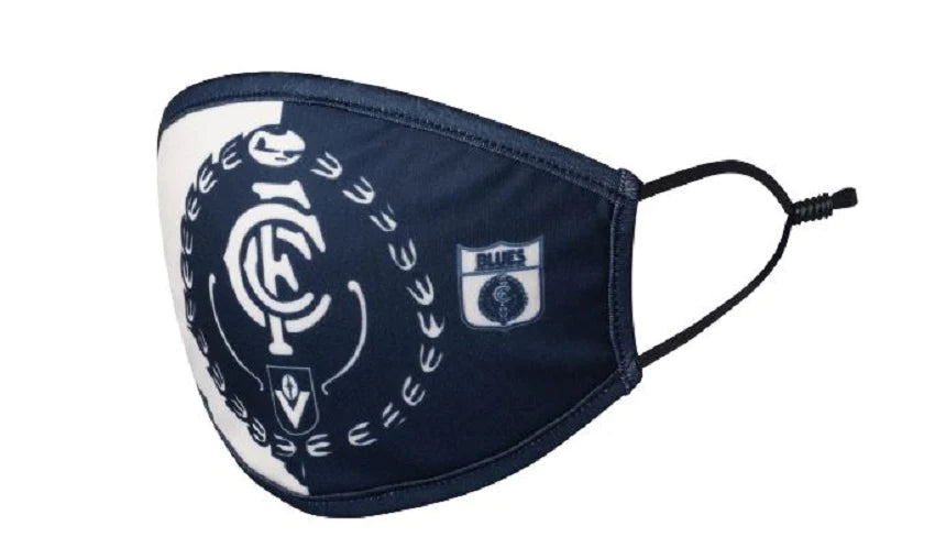 Carlton Blues Set Of 2 Face Masks