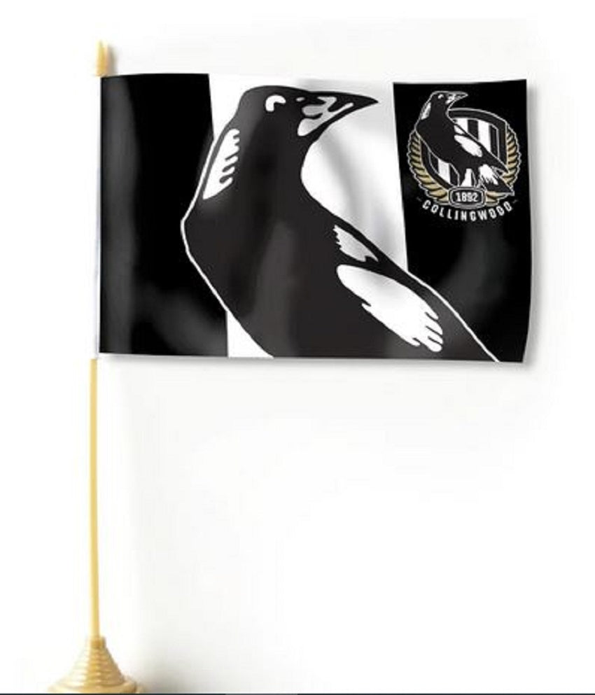 Collingwood Magpies Desk Table Flag