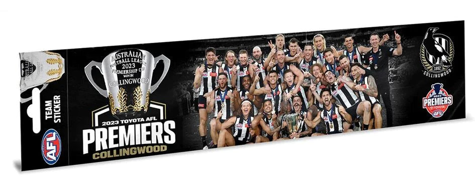 Collingwood Magpies 2023 Premiers Team Photo Bumper Sticker