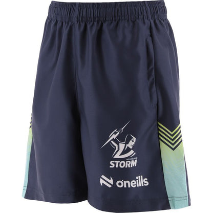 STOCKTAKE SALE   Melbourne Storm 2024 Training Shorts by O'Neills