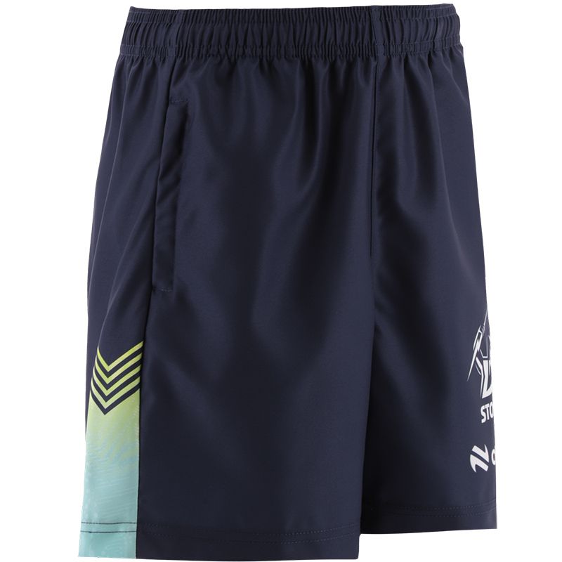 STOCKTAKE SALE   Melbourne Storm 2024 Training Shorts by O'Neills