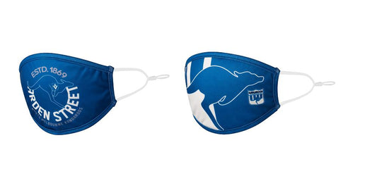 North Melbourne Kangaroos Set Of 2 Face Masks