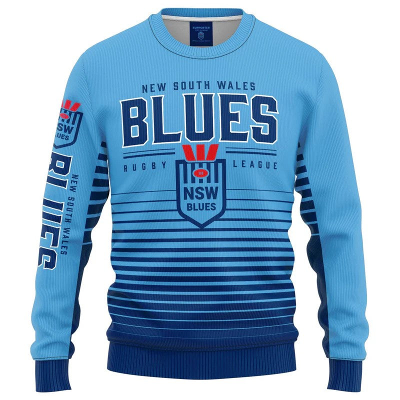 NSW Blues State of Origin Kids 'Game Time' Pullover