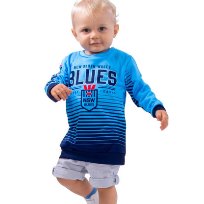 NSW Blues State of Origin Kids 'Game Time' Pullover