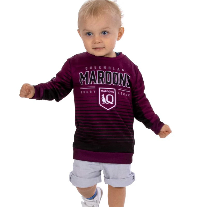 QLD Maroons State of Origin Kids 'Game Time' Pullover