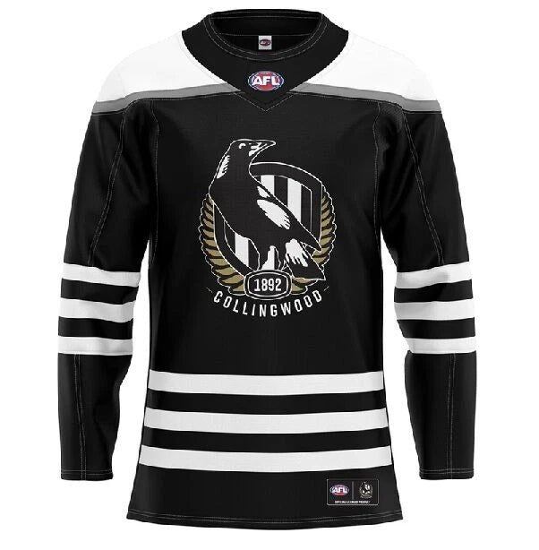 SALE SALE SALE                   AFL Collingwood Magpies Enforcer Hockey Jersey