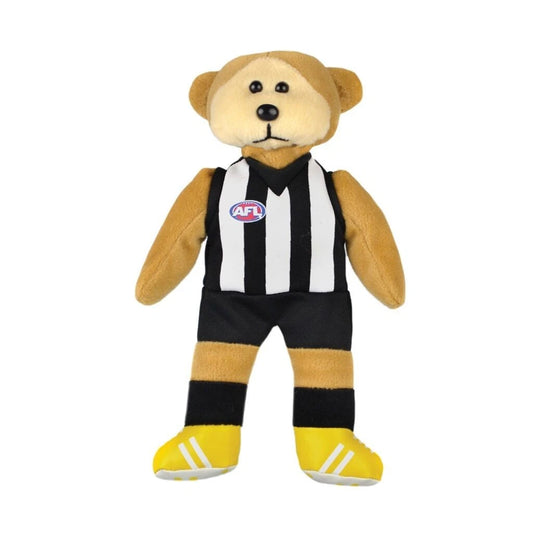 AFL Collingwood Magpies Beanie Bear 21CM
