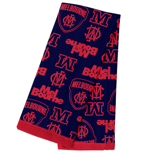 Melbourne Demons Tea Towel