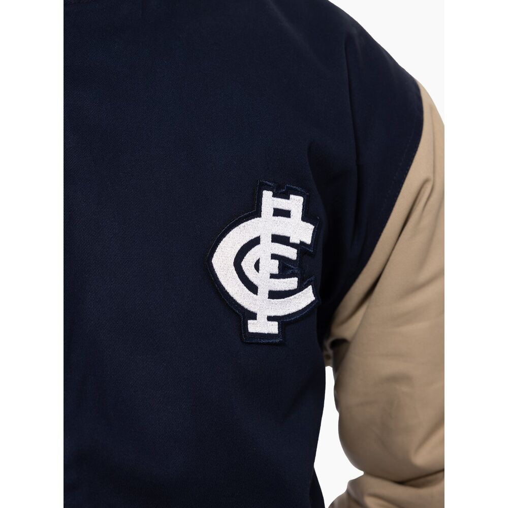 SALE SALE SALE                     AFL Carlton Blues Mens Lockup Jacket