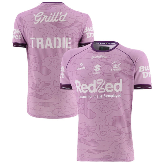 Melbourne Storm 2026 O'Neill's Training Tee Lilac