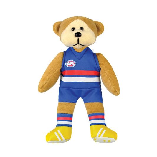 AFL Western Bulldogs Beanie Bear 21CM