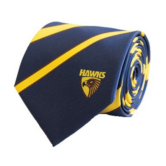 Hawthorn Hawks Stripe Neck Tie