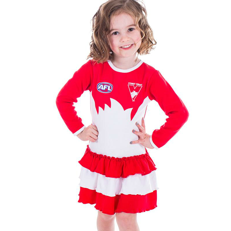 SALE SALE SALE                                                AFL SYDNEY SWANS FOOTYSUIT DRESS
