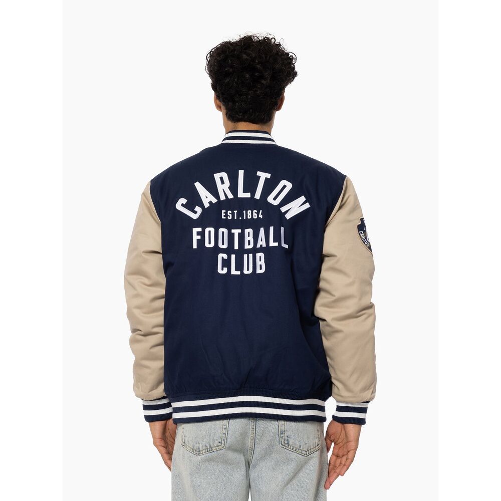 SALE SALE SALE                     AFL Carlton Blues Mens Lockup Jacket