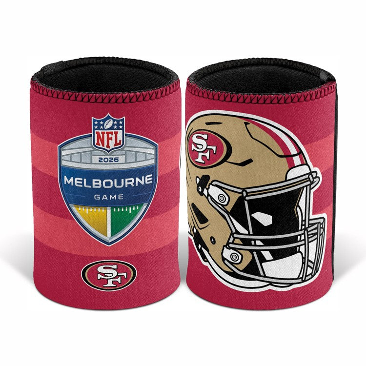 Official 49ers Melbourne Game 2026 NFL Can Cooler