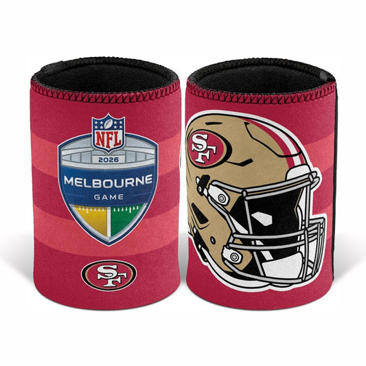 Official 49ers Melbourne Game 2026 NFL Can Cooler