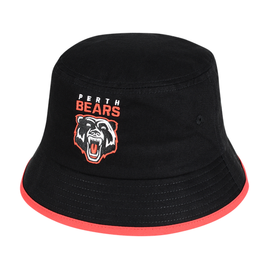 Perth Bears Black Bucket Hat