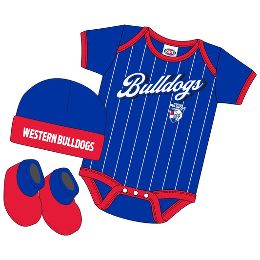Western Bulldogs Infant Lullaby 3 piece set