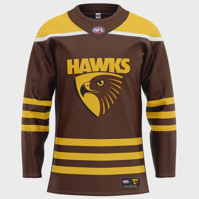 SALE SALE SALE                    AFL Hawthorn Hawks Enforcer Hocker Jersey