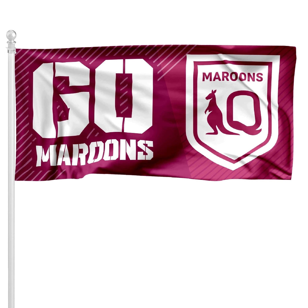 Qld Maroons Origin Pole Flag 1800mm X 900mm