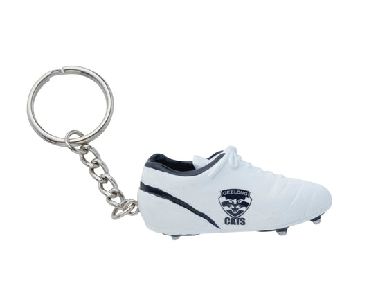 Geelong Cats AFL Team Logo Replica Boot Keyring