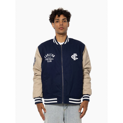 SALE SALE SALE                     AFL Carlton Blues Mens Lockup Jacket